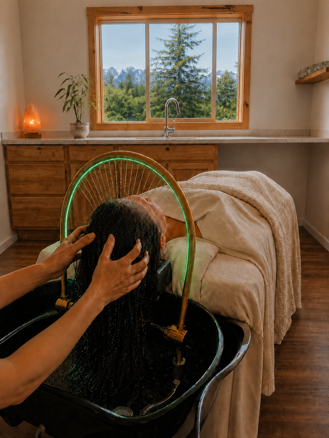 Japanese head spa treatment